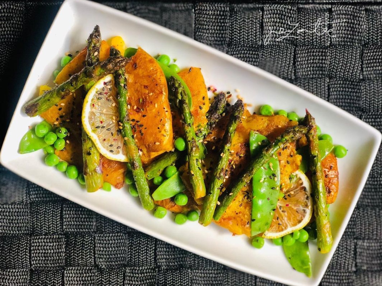 Smashed Potato And Asparagus Salad Recipe yhangry