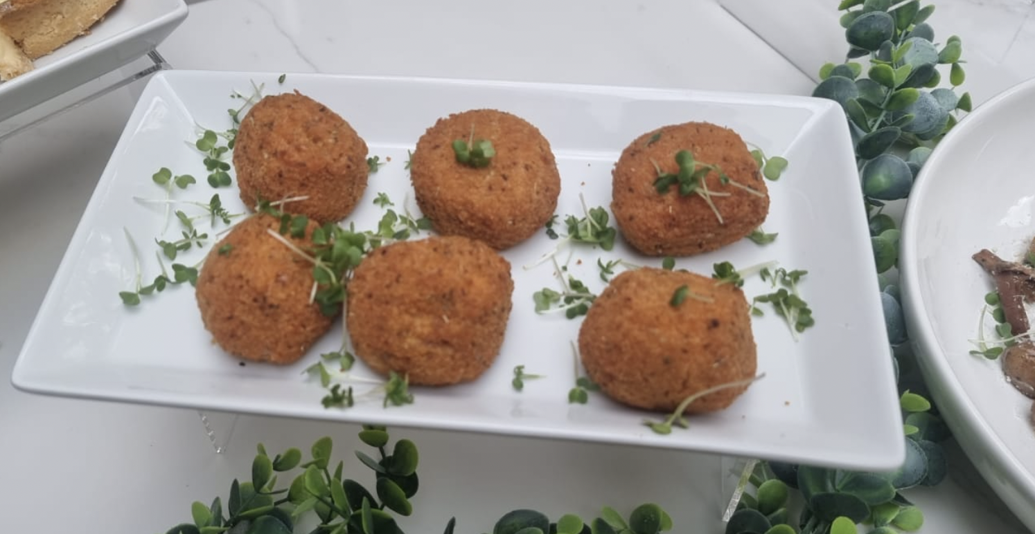 Pancetta & Mozzarella Arancini Recipe yhangry