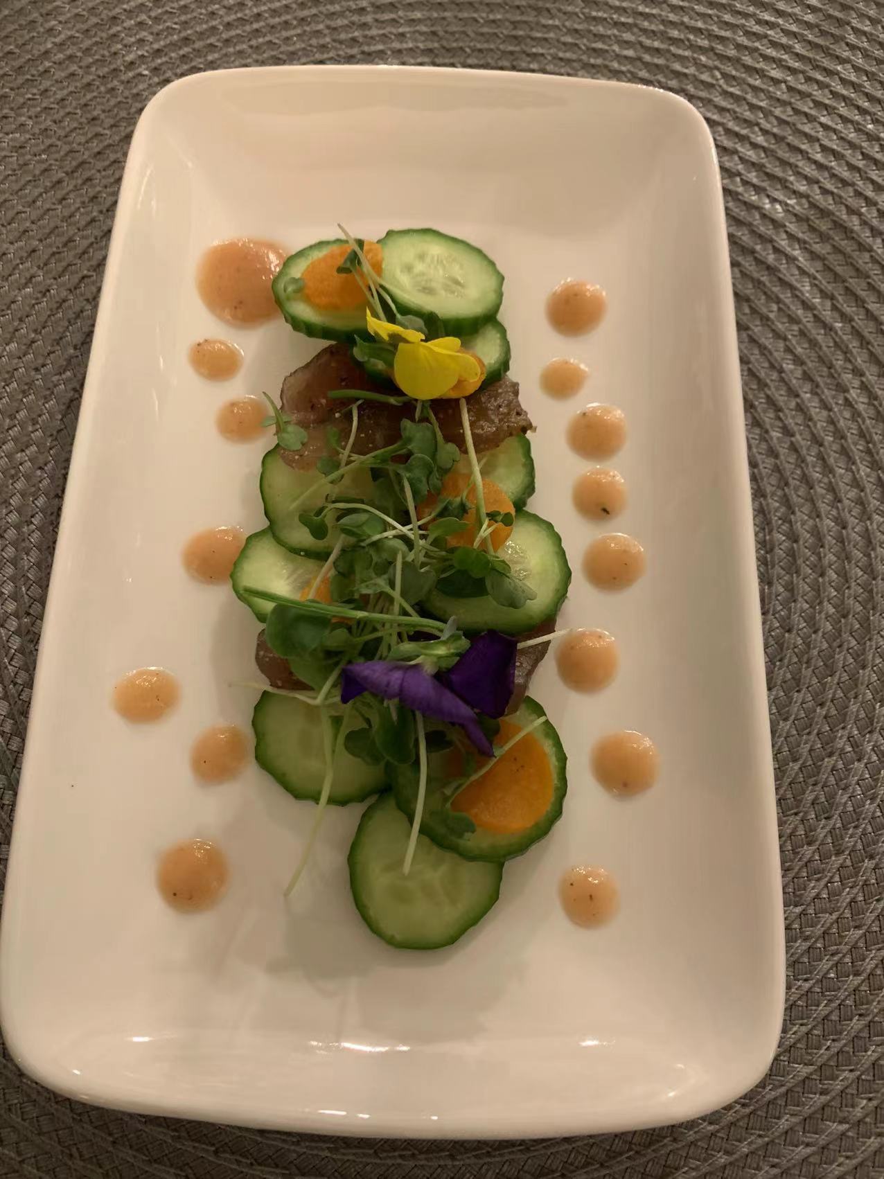 Tuna Crudo And Cucumber Salad Recipe yhangry