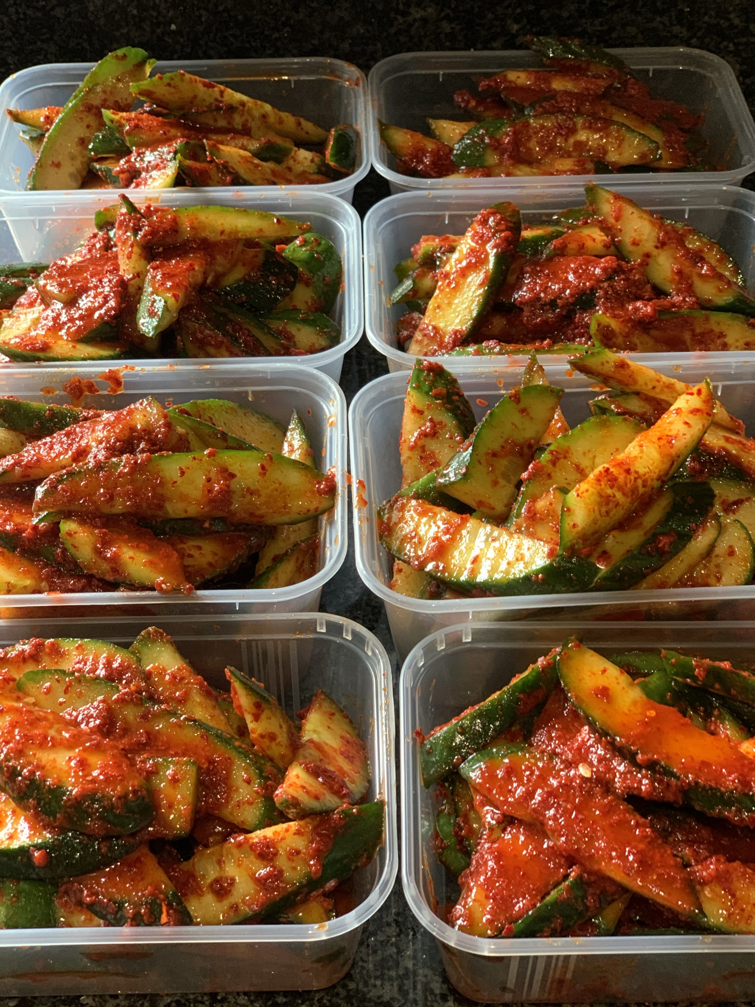 Fresh And Spicy Cucumber Kimchi V Recipe Yhangry