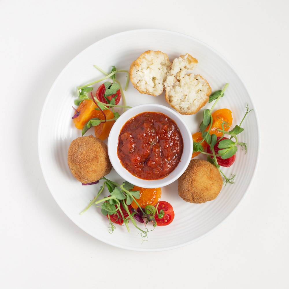 Tomato & Mozzarella Arancini (Ve/V) Recipe yhangry